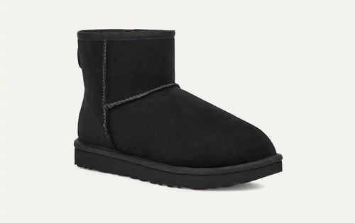 Cizme tip UGG scurte – Negru clasic