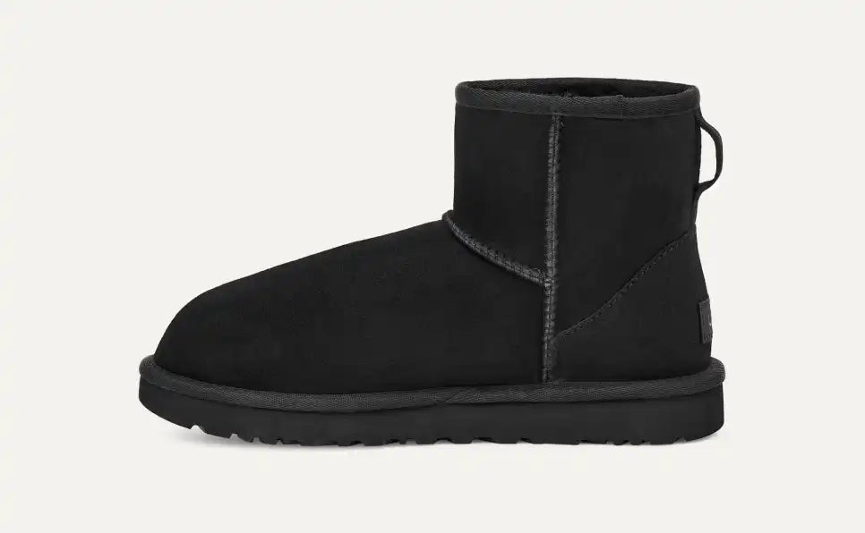 Cizme tip UGG scurte – Negru clasic
