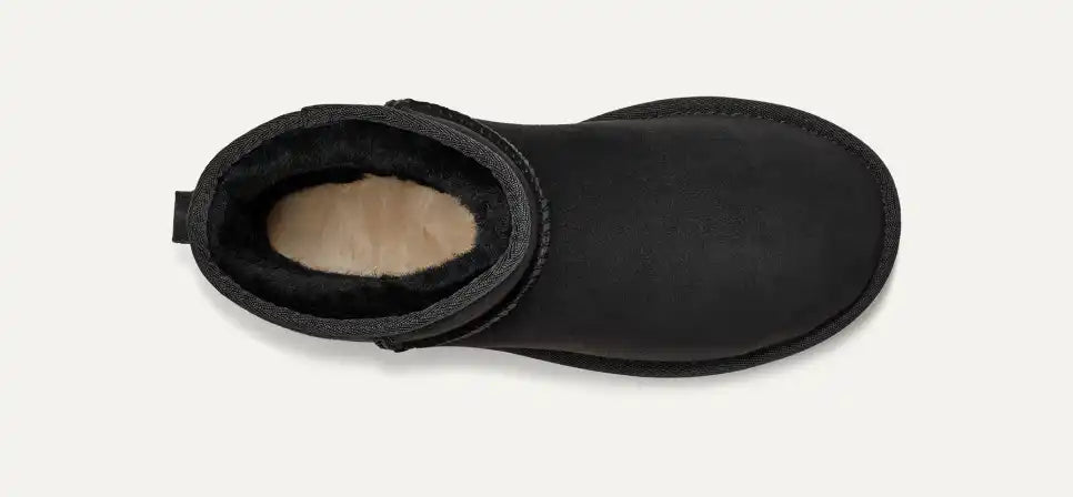 Cizme tip UGG scurte – Negru clasic
