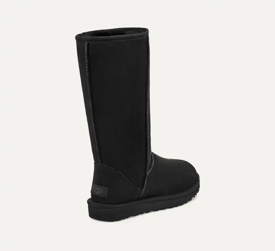 Cizme tip UGG lungi – Negru clasic