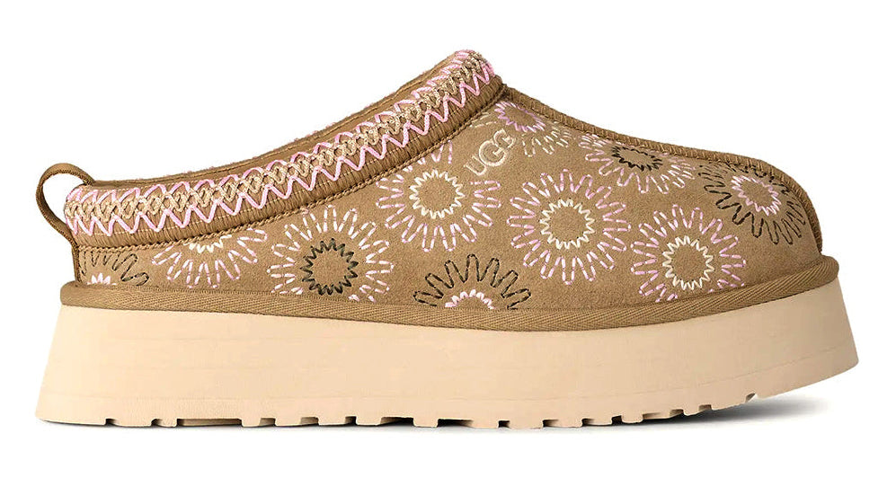 Papuci tip UGG cu platformă - Sun Stitch