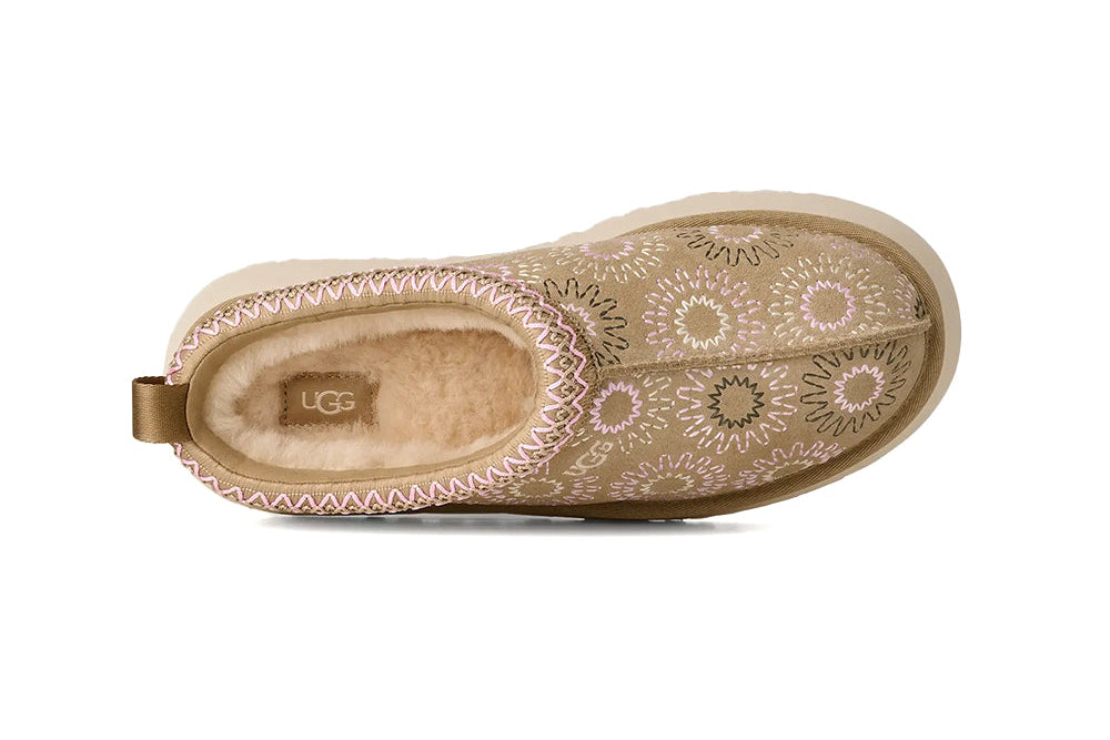 Papuci tip UGG cu platformă - Sun Stitch